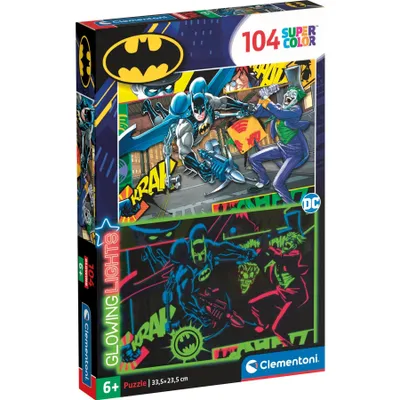 Obrázek produktu pro Glowing Lights - DC Batman (104 Teile) - Clementoni 27175 - (Spielwaren / Puzzle)