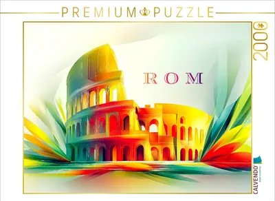 Produktbild von CALVENDO Puzzle Rom | 2000 Teile Lege-Größe 90x67cm Foto-Puzzle für glückliche Stunden