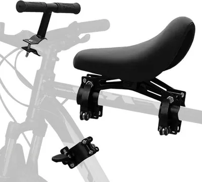 Productafbeelding van Fietszadel voor Mountainbikes, Afneembaar Fietszitje voor Kinderen, Comfortabel en Veilig Kinderfietsstoeltje, Geschikt voor Diverse Mou