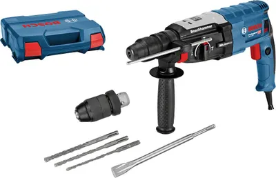 Produktbild von Bosch GBH 2-28 F Professional, SDS Plus, Schwarz, Blau, Grau, 6,8 cm, 900 RPM, 3,2 J, 4000 BPM