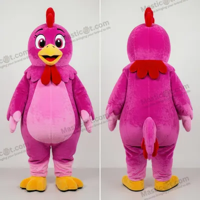 Produktbild von Magenta MASTICOT Samt-Hühner-Maskottchen