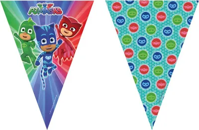 Produktbild von PJ Masks Pyjama Partynacht Wimpelkette 2,3m