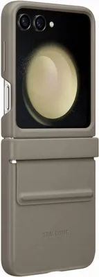 Obrázek produktu pro Samsung EF-VF731PAEGWW, Obal, Samsung, Galaxy Z Flip5, 17 cm (6.7"), Světle hnědošedá