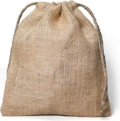 Produktbild von Jutebeutel mit Kordel - 24 x 29 cm