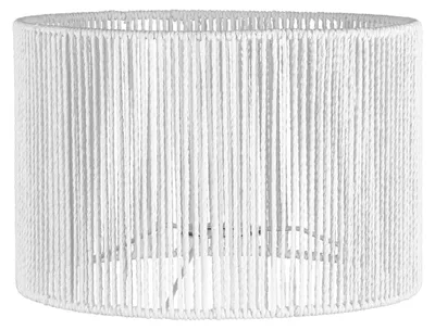 Produktbild von Home Sweet Home Papiergewebter Lampenschirm Weiß - ø30 x 20 cm