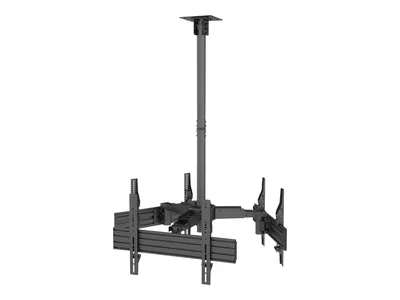 Obrázek produktu pro Equip Pro - Svorka - Plast, hliník, ocel - černá - Velikost obrazovky: 81,3-165,1 cm (32"-65")