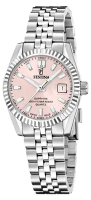 Produktbild von Festina SWISS MADE CLASSIC STEEL F20087/2 Damenarmbanduhr