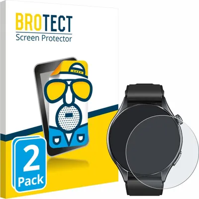 Produktbild von 2x BROTECT Schutzfolie für Marsyu Smartwatch 1.56" Displayschutz Displayschutzfolie Folie Matt Entspiegelungsfolie
