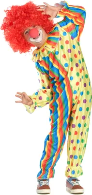 Produktbild von Clownkostüm Kinder S 4-6 Jahre (110-120 cm)