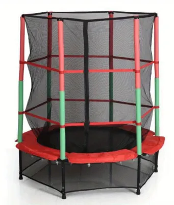Produktbild von Trampoline – Fitness-Trampoline – Outdoor-Trampoline – Sprungtuch – Außentrampoline – Durchmesser 140 cm