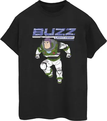 Produktbild von Disney - "Lightyear Jump To Action" T-Shirt für Damen BI50363 (L) (Schwarz)