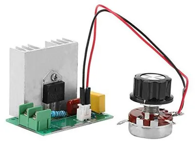 AC-Drehzahlregler 0-220V 4000W 40A Spannungsregler Dimmer