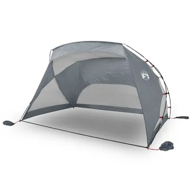 Produktbild von Strandzelt Grau 274x178x170/148 cm 185T Polyester