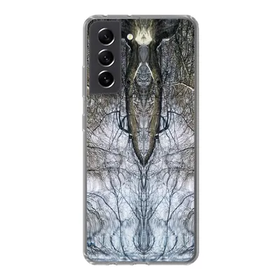Produktbild von MuchoWow® Handyhülle Schutzhülle Hülle für Samsung Galaxy S21 FE Baum - Kunst - Psychedelisch Silikon Softcase Handy Hülle - Mobiltelefonhülle