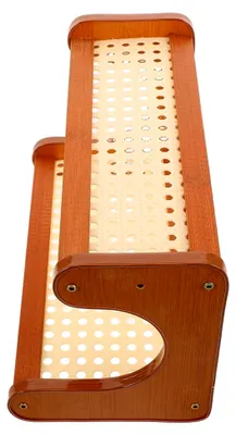 Produktbild von Schreibtisch-Organizer-Regal aus Holz für Büro und Zuhause mit vertikalen Ablageflächen