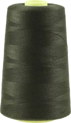 Produktbild von 4572m Qualitäts Overlock-Garn Overlock Nähgarn  Farben 621 bis 660, Farbe:A622 khakigrau