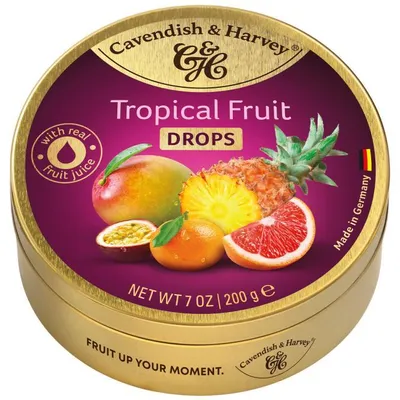 Immagine prodotto di Cavendish & Harvey Caramelle alla frutta tropicale 200 g