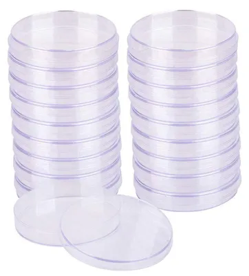 Productafbeelding van 70 mm petrischalen, 20 stuks met deksel voor laboratoriumcelweefsel