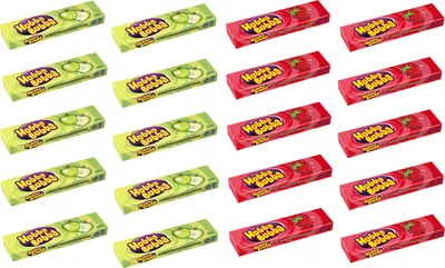 Produktbild von HUBBA BUBBA Kaugummi Mix Apfel & Erdbeere (2x10) 20 Packungen
