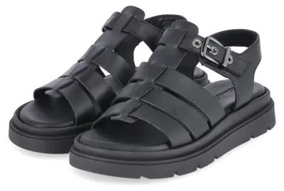 Produktbild von Tamaris Damen Römersandalen Schwarz Glattleder Größe: 42