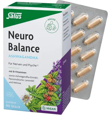 Obrázok produktu pre Salus Neuro Balance Ashwagandha Capsules 90 kapsúl