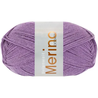 Produktbild von Lana Grossa - Meilenweit 100g Merino Extrafine uni 2437 dunkelfuchsia