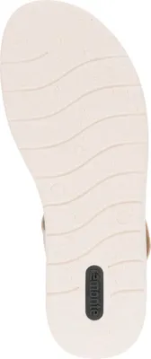 Produktbild von Remonte Damen Sandale Komfort und Eleganz mit einem Hauch von Glamour D2058, Größe:39 EU, Farbe:Gold