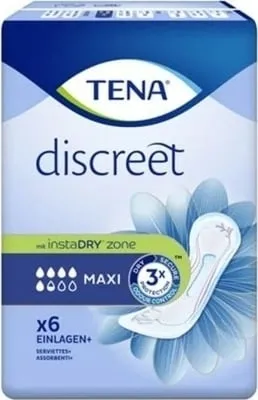 Immagine prodotto di Tena Discreet assorbenti Maxi 6 pezzi
