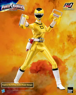 Zdjęcie produktu dla Power Rangers Turbo FigZero Figurka akcji 1/6 Żółty Turbo Power Ranger 30 cm