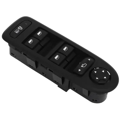 Image de Interrupteur de lève-vitre électrique,96644917XT,Bouton principal de lève-vitre,6490QY,Interrupteur de lève-vitre électrique,Interrupteur de lève-vitre