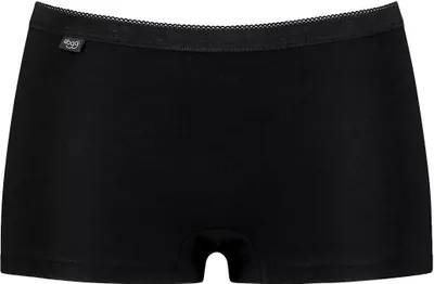 Produktbild von Sloggi Damen-Slips, schwarz, Basic+ Short, Baumwoll-Slips, Shorts, Größe 40