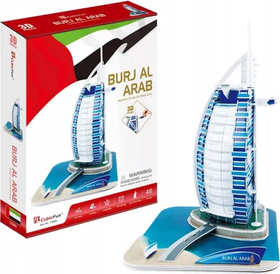 Immagine prodotto di DANTE Cubic Fun 3D puzzle grattacielo Burj 00657
