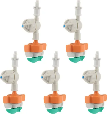 Produktbild von 5 Stück Rotationssprinkler mit Antitropf-Hängesprüher, Gartenbewässerung, Mikro-Tropfanschluss