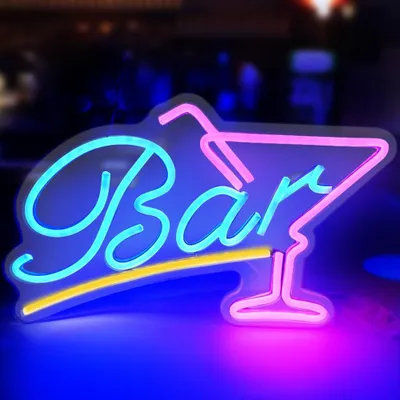 Productafbeelding van Neonbord, led-lichtreclame voor bar en wanddecoratie, USB-voeding