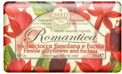Zdjęcie produktu dla Nesti Dante Romantica Fiesole mydło gillyflower i fuksja 250 g