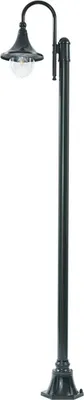 Produktbild von Lindby Außenleuchte Daphne, 220 cm, grün, Metall, E27