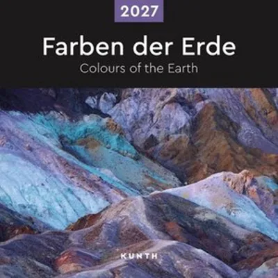 Obrázok produktu pre Farby Zeme – Brožúrový kalendár KUNTH na rok 2027