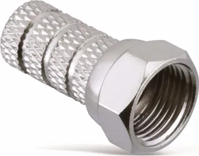 Produktbild von S-IMPULS F-Stecker, 7,2 mm, Aufdrehmontage