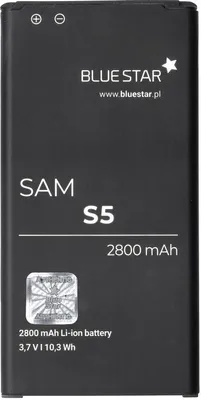 Produktbild von Bluestar Akku Ersatz kompatibel mit Samsung Galaxy S5 2800 mAh SM-G900 Austausch Batterie Accu EB-BG900BBC