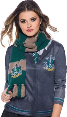 Produktbild von Rubies – Harry Potter – Slytherin-Strickschal – Accessoire