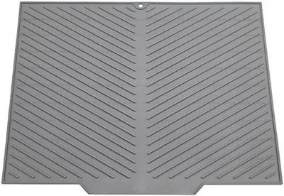 Produktbild von Silikon-Abtropfmatte – Rutschfeste Abtropfunterlage für die Küche – 42 x 31 cm