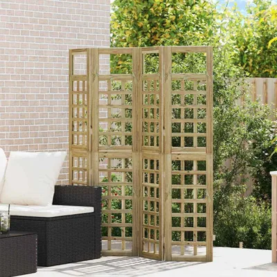 Produktbild von "im Sonderangebot"Sichtschutz Honigbraun 160x180cm Massivholz Kiefer Promotion765649 - Paravents
