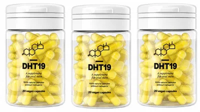 Zdjęcie produktu dla 3X Dht19 20 Kapsułek Suplement Diety Naturalny