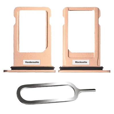 Produktbild von iPHONE 7 PLUS SIM KARTEN HALTER ADAPTER FACH STECKER TRAY SLOT CARD NADEL GOLD