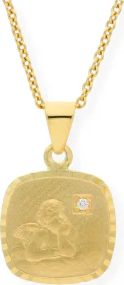 Produktbild von JuwelmaLux Schutzengel Anhänger für Kinder 333 Gold mit Brillant JL14-02-0173