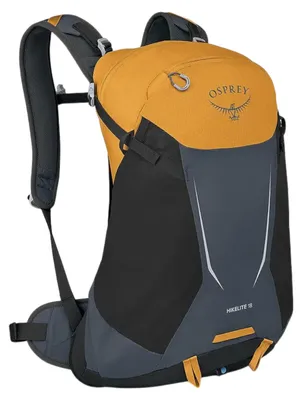 Image de Sac à dos de randonnée OSPREY Hikelite 18, gris, 18 L