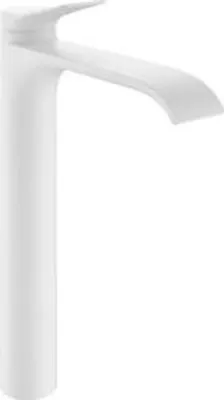 Productafbeelding van Hansgrohe Vivenis, mengkraan voor wastafel, éénhendelbediening, 250 CoolStart, geschikt voor wastafels zonder afvoerunit, matwit