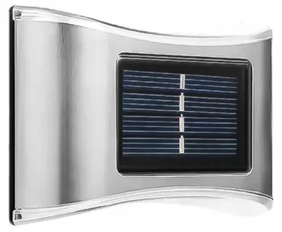 Produktbild von Decorya Solar Wandleuchte mit Dämmerungssensor, 2 Stück