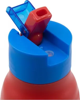 Produktbild von Plastikflasche mit ausziehbarem Strohhalm SPIDERMAN, 420ml, 74735