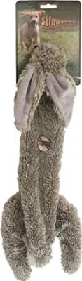 Produktbild von hundespielzeug Kaninchen 61 cm Plüsch grau